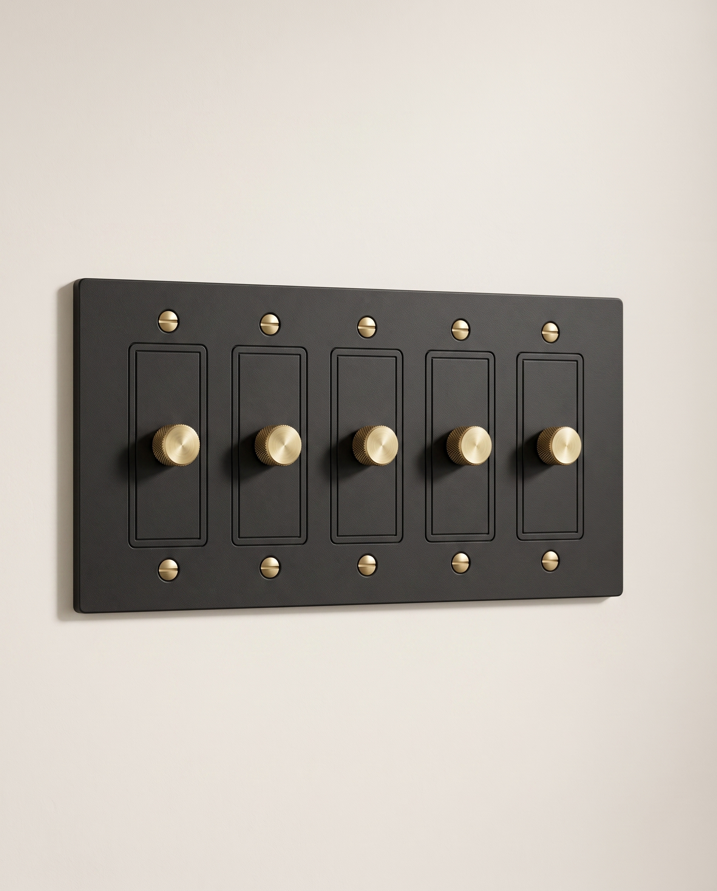Brio Brass 3 Way Rotary Dimmer
