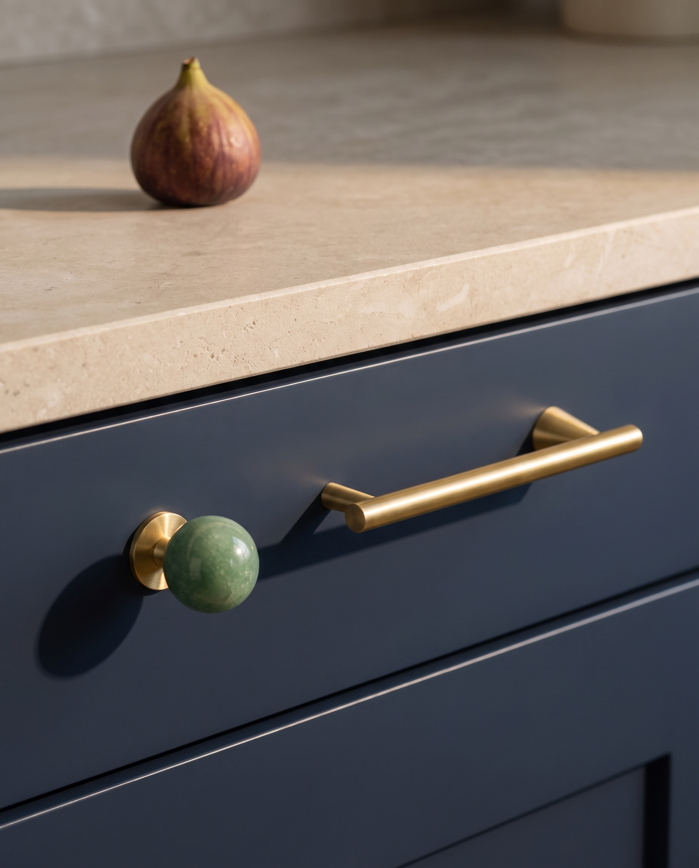 Avena Stone Sphere Cabinet Series