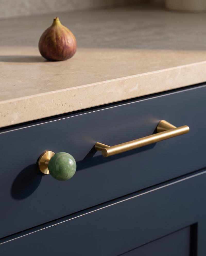 Avena Stone Sphere Cabinet Series