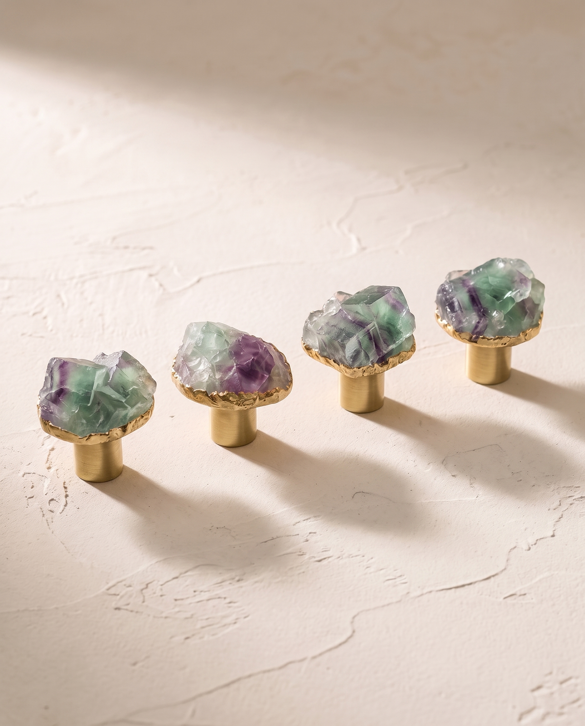 Natura Raw Gemstone Cabinet Knob