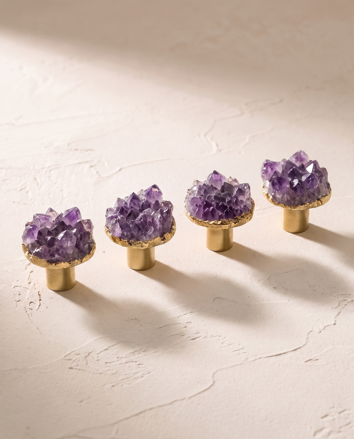 Natura Raw Gemstone Cabinet Knob