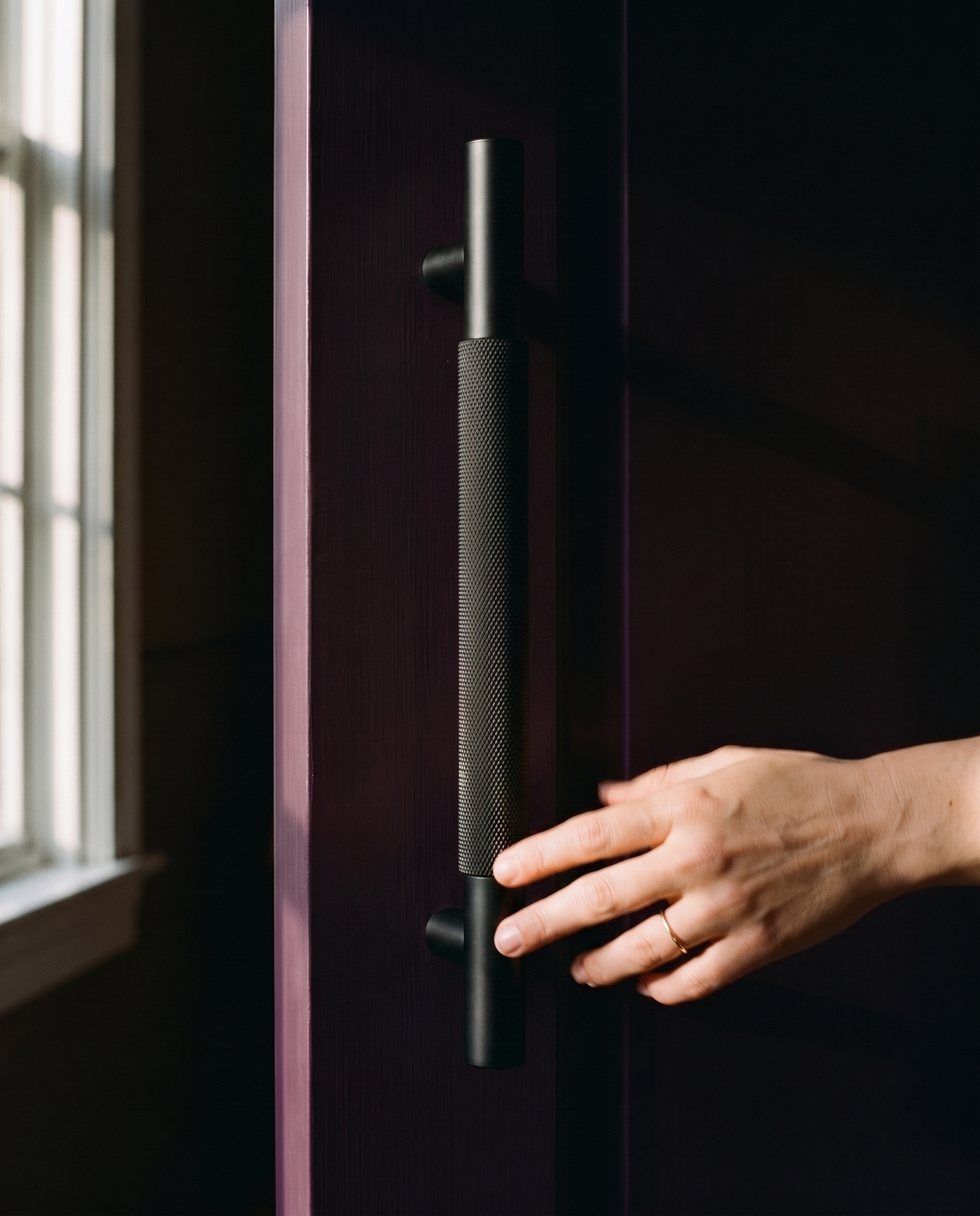 Orfeo Knurled Architectural Door Pull