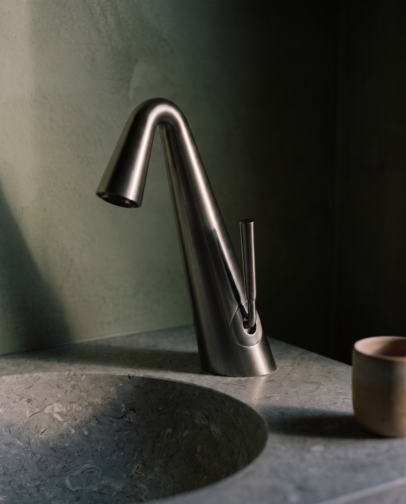 Sera Sculpted Basin Mixer