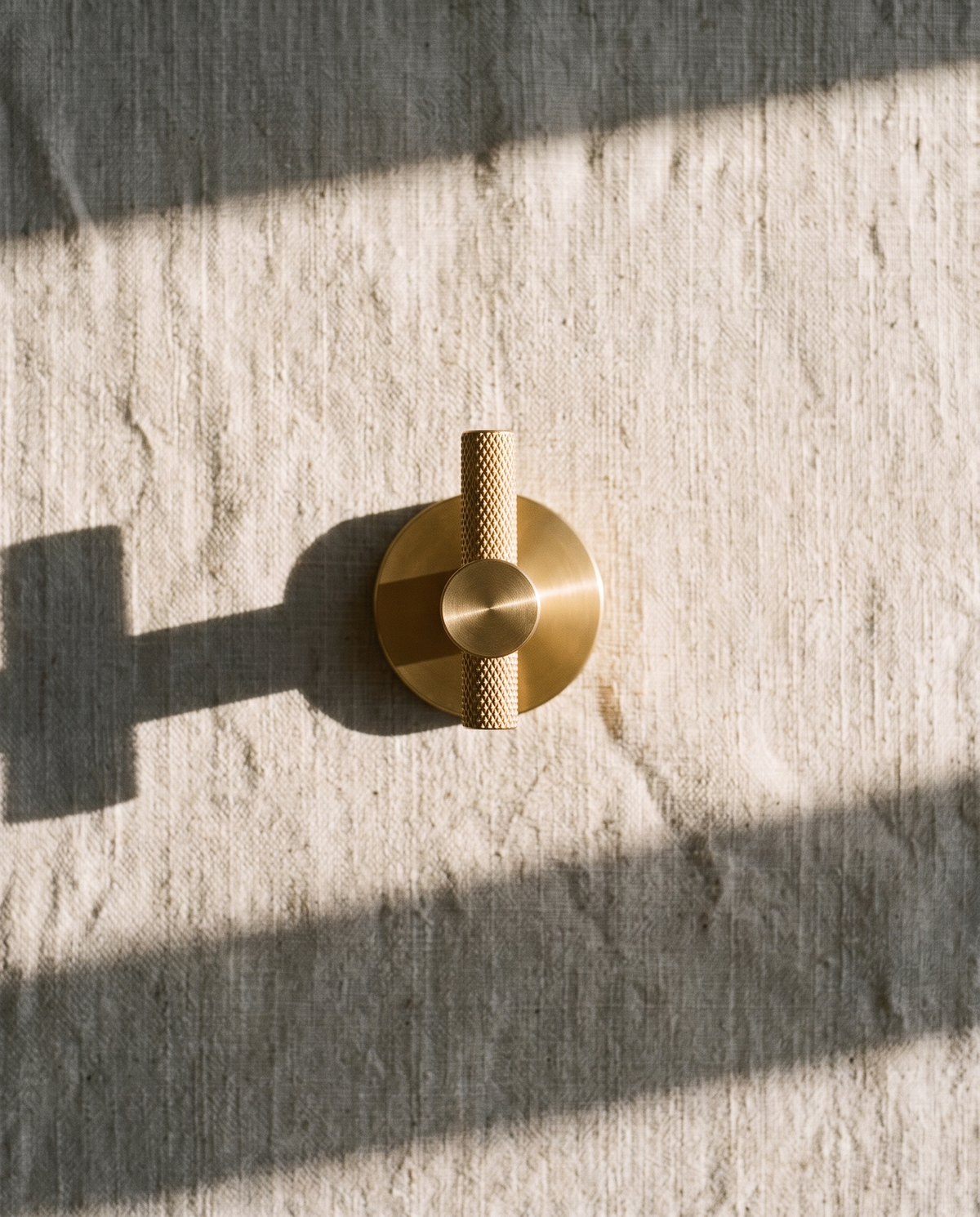 Cadenza Knurled Brass Bathroom Accessory Suite