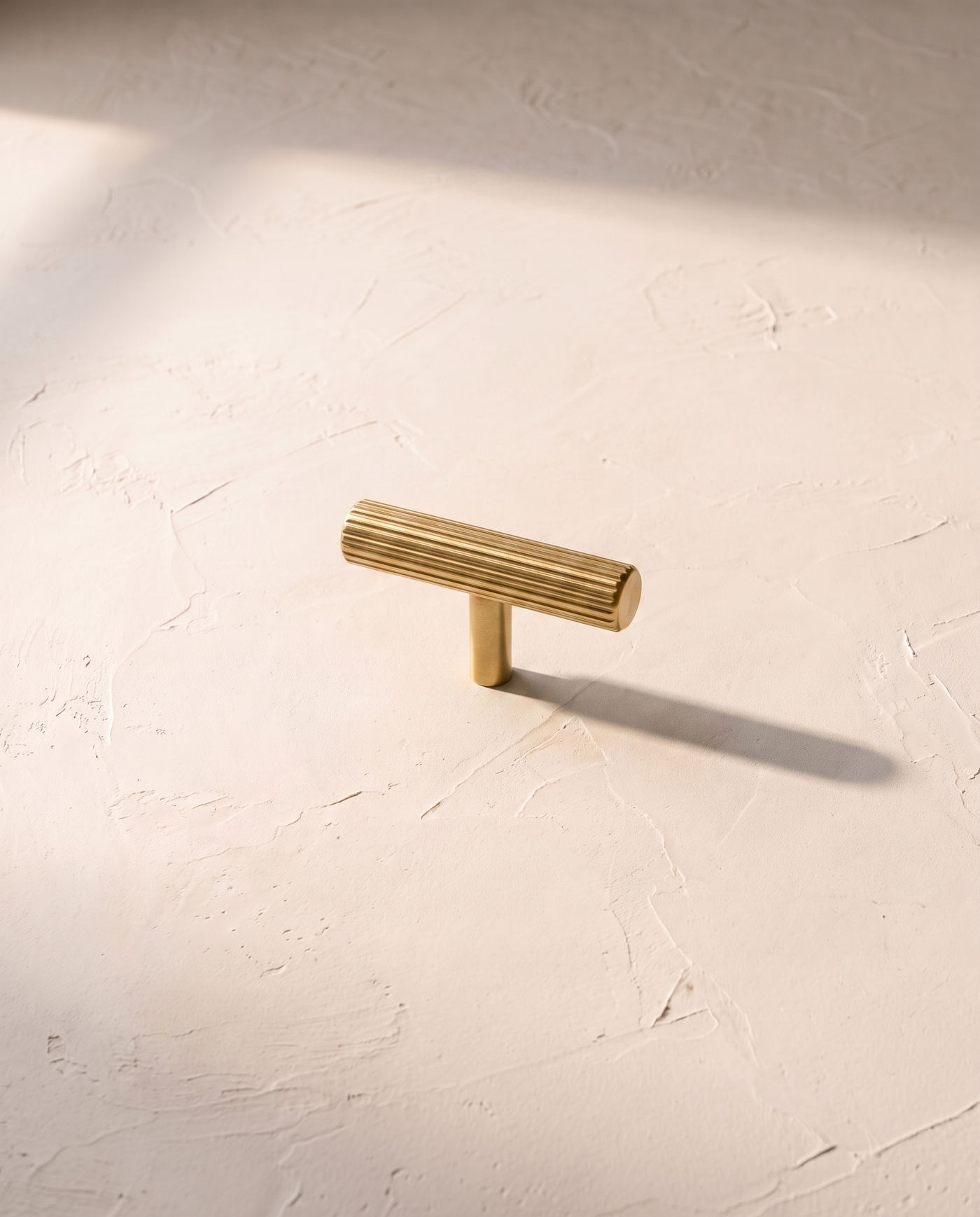 Novara Grooved Solid Brass Cabinet and Appliance Pull