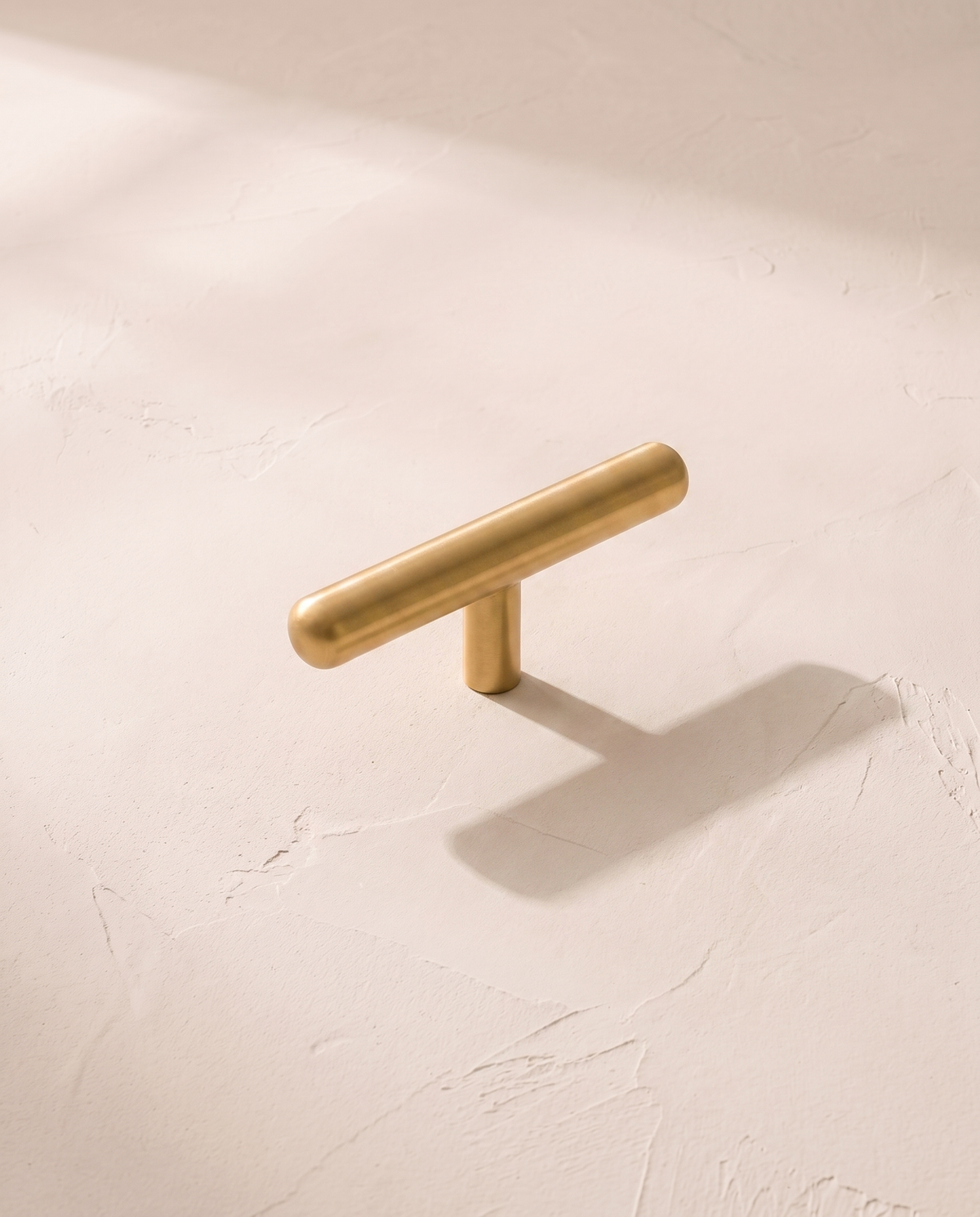 Vela Smooth Solid Brass Cabinet Family