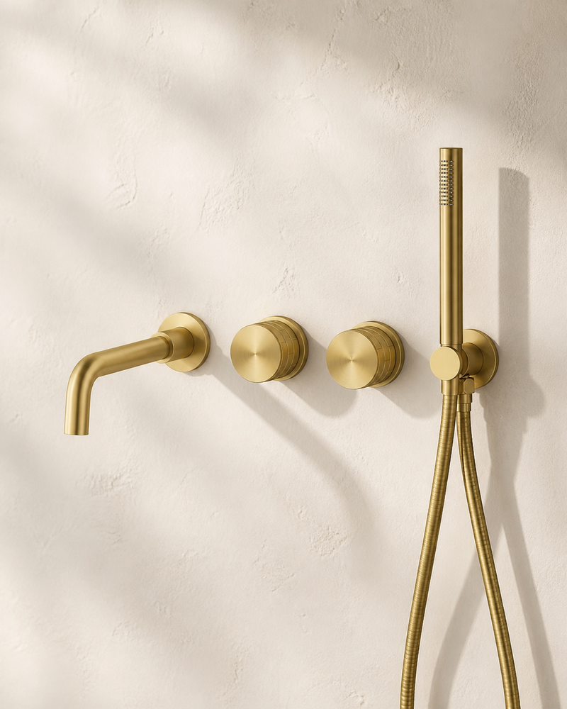 Canto Concealed Bath Mixer with Hand Shower