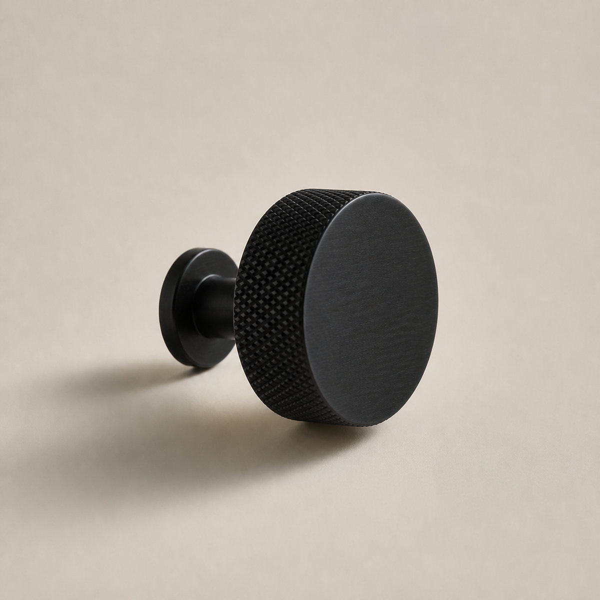 Erona Knurled Disc Cabinet Knob