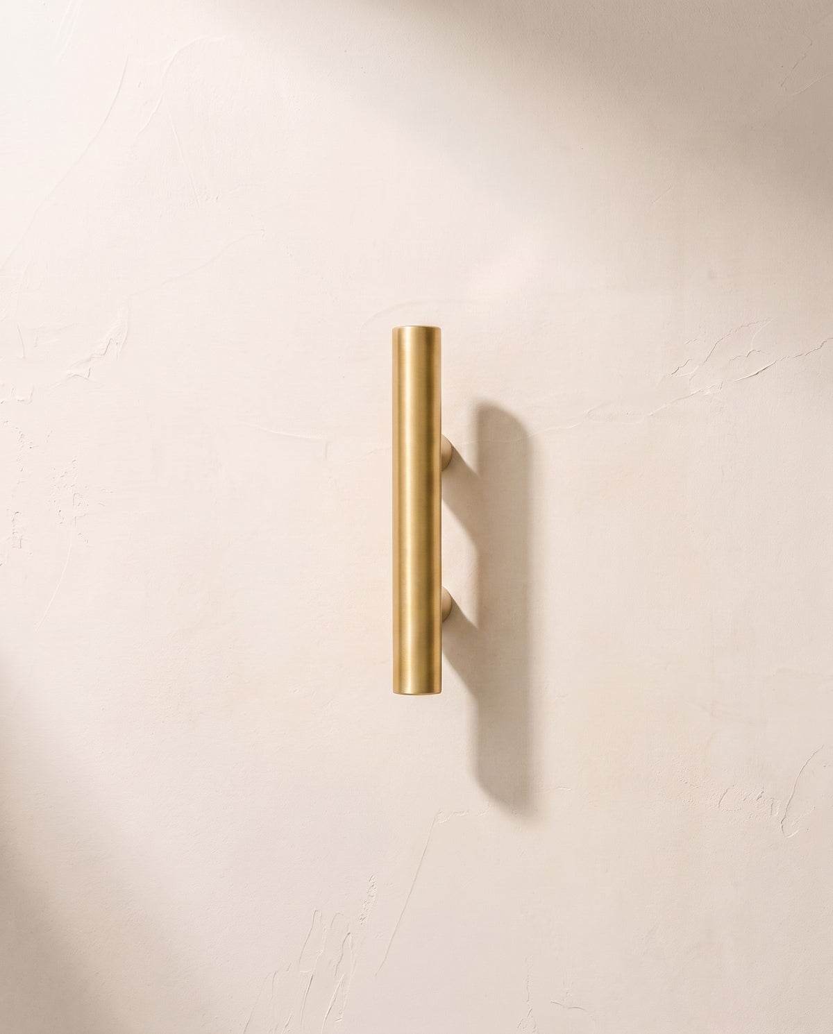 Linea Solid Brass T-Bar Cabinet Handle Family
