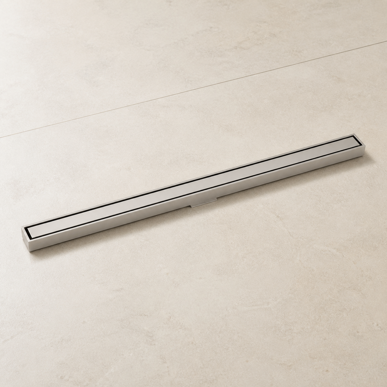 Ombra 600 mm Solid Brass Linear Shower Drain