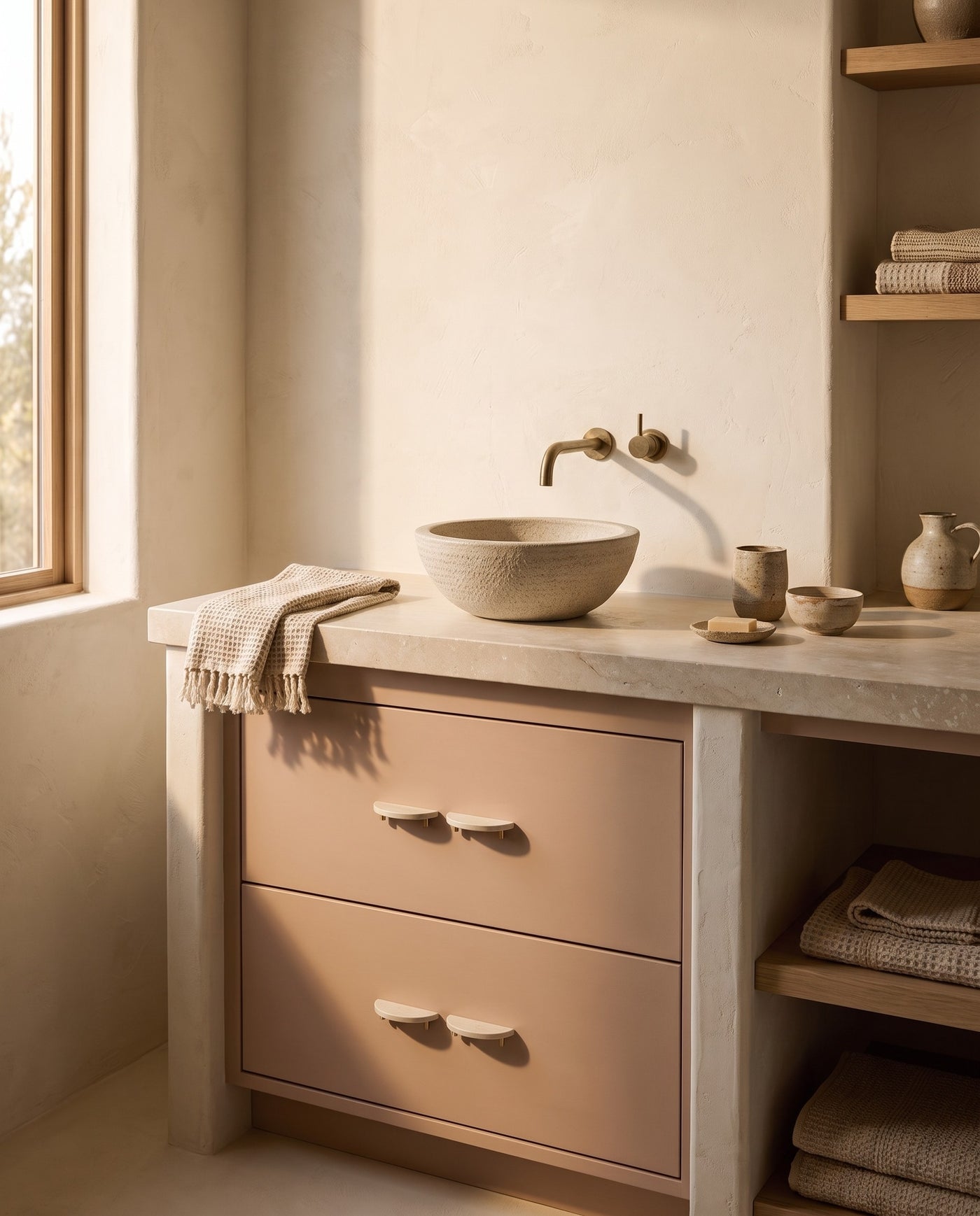 Petra Stone Handle
