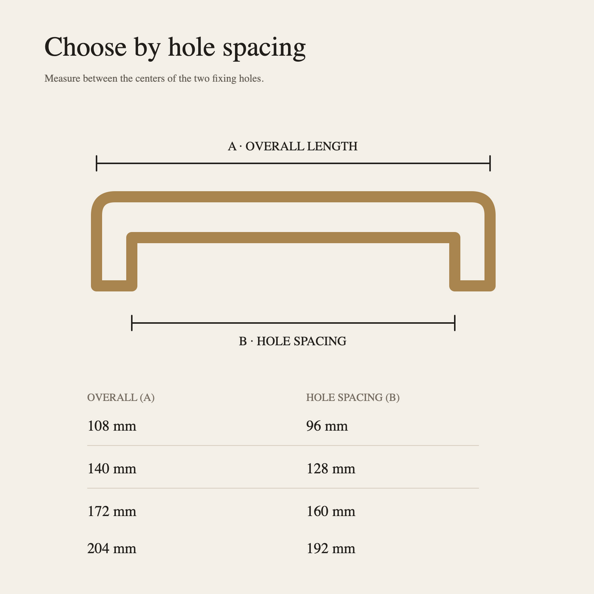 Piano Solid Brass Rounded Cabinet Pull