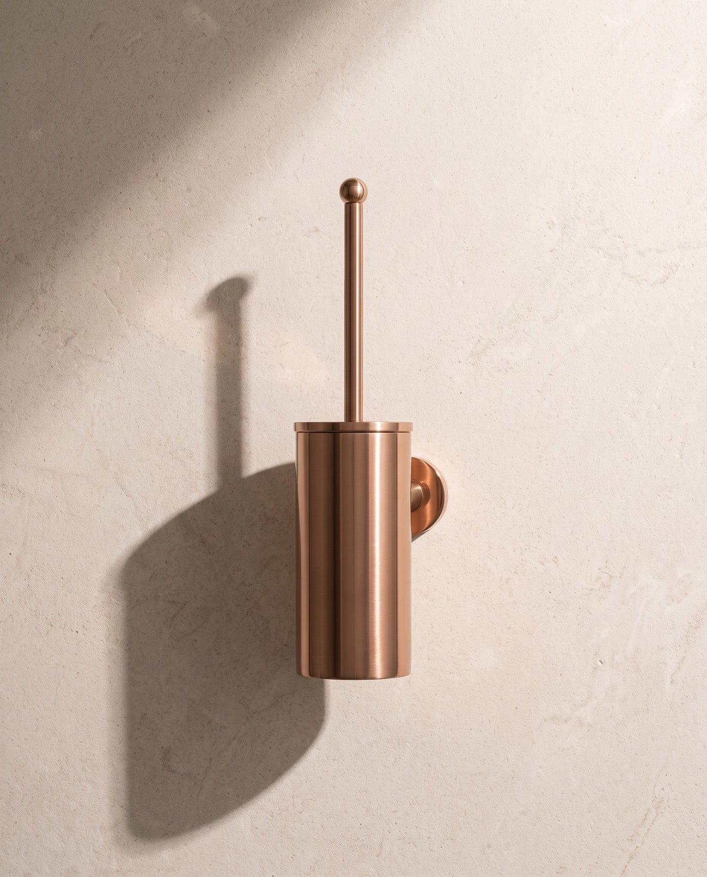 Rosata Rose-Gold Solid Brass Bathroom Family