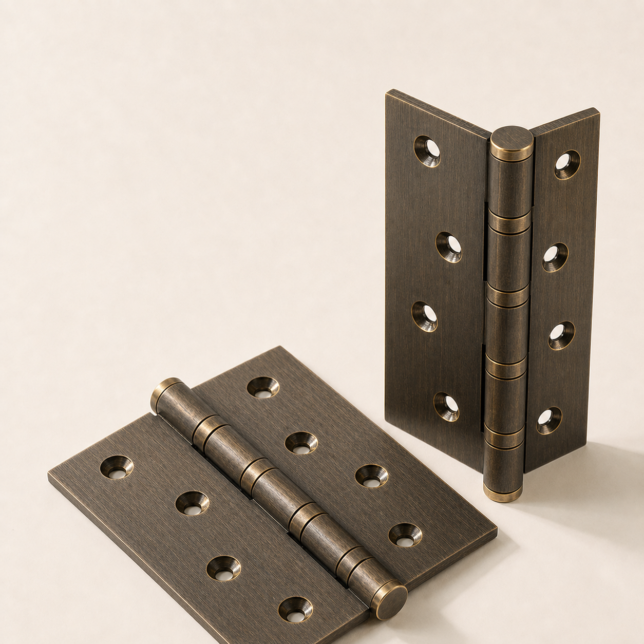 Sarto Solid Brass Ball-Bearing Door Hinge Pair