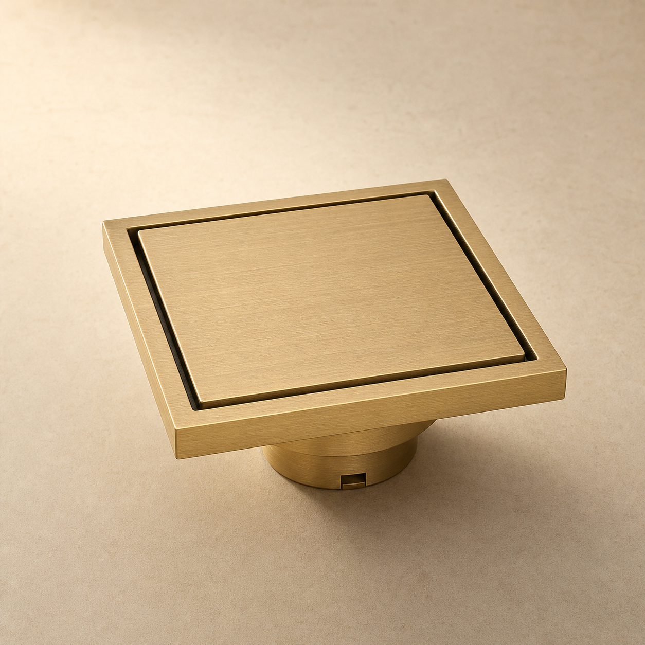 Selva Square Brass Floor Drain